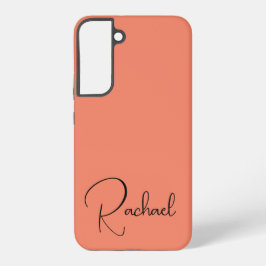 シンプルパーソナライズされたサムスンギャラクシーケース SAMSUNG GALAXY S22+ケース