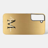 シンプルパーソナライズされたサムスンギャラクシーケース SAMSUNG GALAXYケース (裏面横)