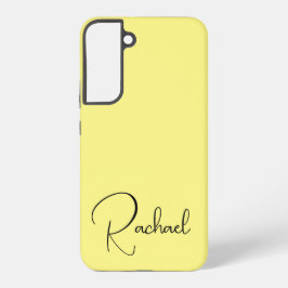 シンプルパーソナライズされたサムスンギャラクシーケース SAMSUNG GALAXY S22+ケース