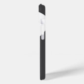 シンプルパーソナライズされたモダン赤いハート Case-Mate iPhoneケース (裏面 / 左)