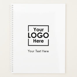 シンプルパーソナライズされたロゴ文字企業の プランナー手帳