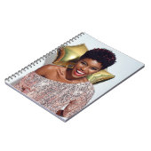 シンプルパーソナライズされた自分で写真を作カスタム成 ノートブック (左側)