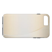 シンプルパーソナライズされた金ゴールドクラスきらきら光るスタイル Case-Mate iPhoneケース (裏面(横))