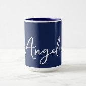シンプルパーソナライズされた マグカップ (中央)