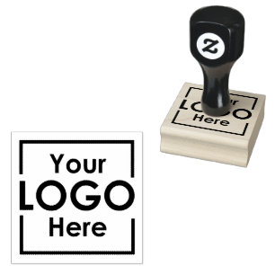 シンプルパーソナライズされたBusiness Logo Company Brand ラバースタンプ