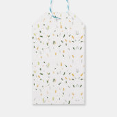 シンプルパーティーベビシャワーパーティーの好意 ギフトタグ (裏面)