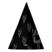 シンプルパーティー帽子 パーティーハット (左)