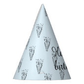 シンプルパーティー帽子 パーティーハット (左)