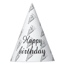 シンプルパーティー帽子 パーティーハット