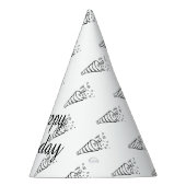 シンプルパーティー帽子 パーティーハット (右)