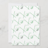 シンプルパーティー 招待状 (裏面)