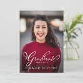 シンプルパーティーAnn 案内状 (スタンド正面)