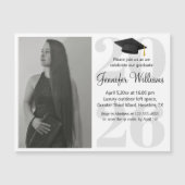 シンプルパーティーqrコード磁石 (正面)