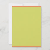 シンプルパープルの結婚披露宴 招待状 (裏面)