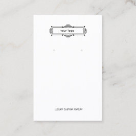 シンプルビクトリアンロゴ 名刺