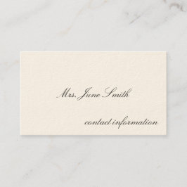 シンプルビクトリアン通話 コーリングカード