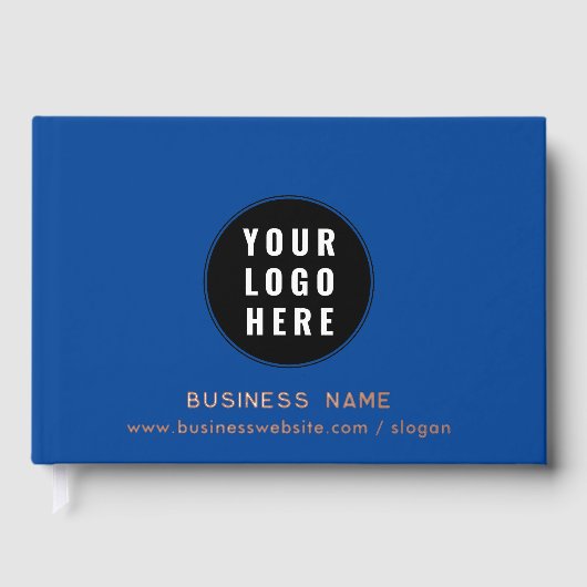 シンプルビジネスのロゴとWebサイモダント ゲストブック (正面)