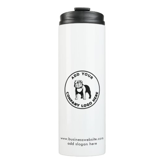 シンプルビジネスのロゴのカスタムプロモーション タンブラー (正面)