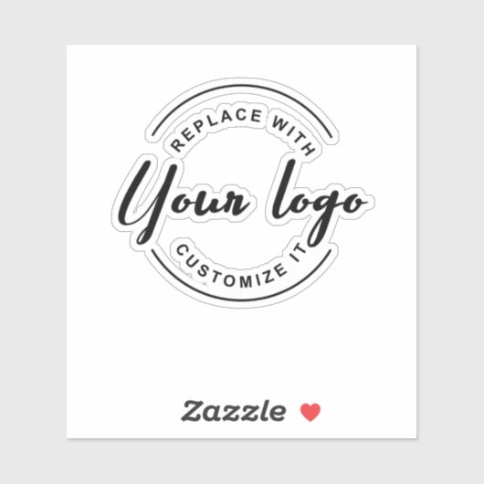 シンプルビジネスのロゴプロモーション用ウォーターボトル シール (シート)