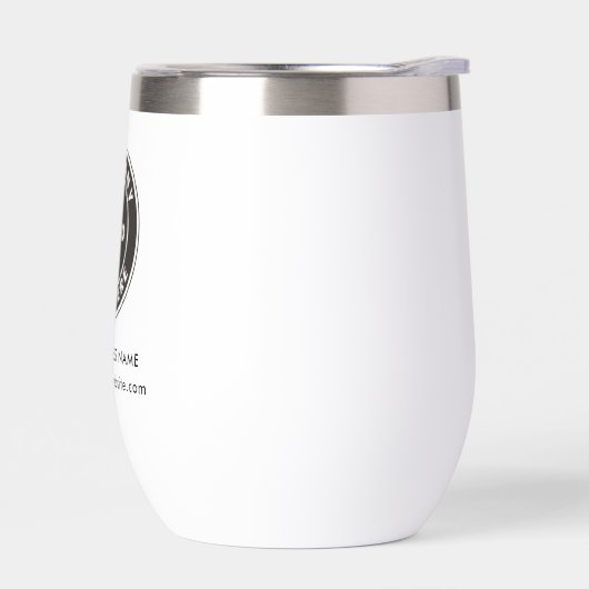 シンプルビジネスのロゴ名とWebサイトのカスタム (左面)