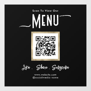 シンプルビジネスメニュー接続ウィンドウの固定 ウィンドウサイン