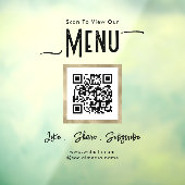 シンプルビジネスメニュー接続 ウィンドウサイン (シート3)