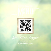 シンプルビジネスメニュー接続 ウィンドウサイン (シート3)