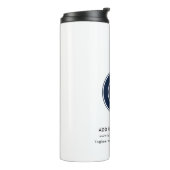 シンプルビジネスロゴ企業のイベントカスタム タンブラー (回転左)