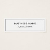 シンプルビジネスロゴQRコード表示価格ラベル (裏面)