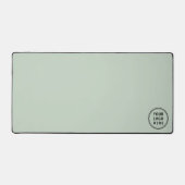 シンプルビジネスロゴSage Green デスクマット (正面)