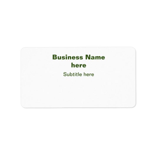 シンプルビジネス名前の追加文字q rコード ラベル (正面)