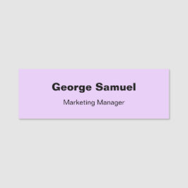 シンプルビジネス従業員クラシック名タグ 名札