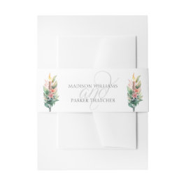 シンプルビーチ結婚式 招待状ベリーバンド