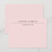 シンプルピミニマルクモダン ノートカード (正面/裏面)