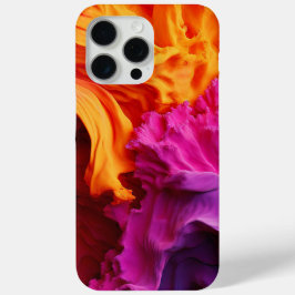 シンプルピンクオレンジ iPhone 15 PRO MAXケース