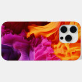 シンプルピンクオレンジ Case-Mate iPhoneケース (裏面 (横))