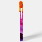 シンプルピンクオレンジ Case-Mate iPhoneケース (裏面 / 左)