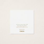 シンプルピンクスクリグラデーションプトのスタッドイヤリング表示 (裏面)