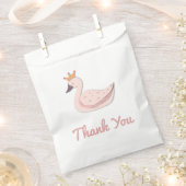 シンプルピンクスワンプリンセスサンキュー フェイバーバッグ (クリップ留めされた状態)