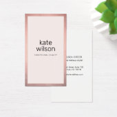 シンプルピンクモダンバラ金ゴールド縁ど (デスク)