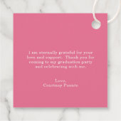 シンプルピンクモルタルボモダンード フェイバータグ (裏面)