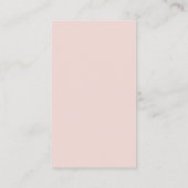 シンプルピンクレインボーホベイビーシャワーブックリクエスト エンクロージャーカード (裏面)