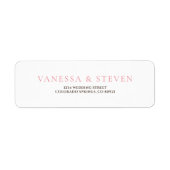 シンプルピンク ラベル (正面)