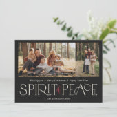 シンプルピースフォトブラックレッド シーズンカード (スタンド正面)