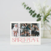 シンプルピースレッドグリーン シーズンポストカード (スタンド正面)