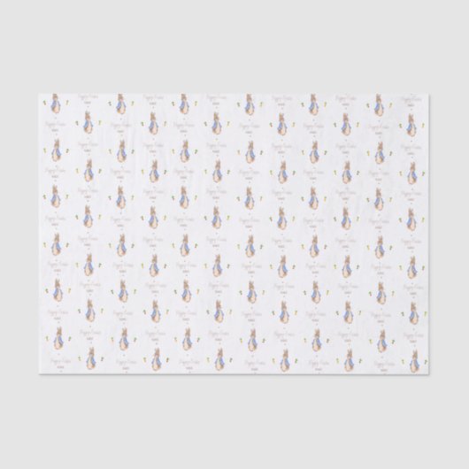 シンプルピーターうさぎ 薄葉紙 (正面)