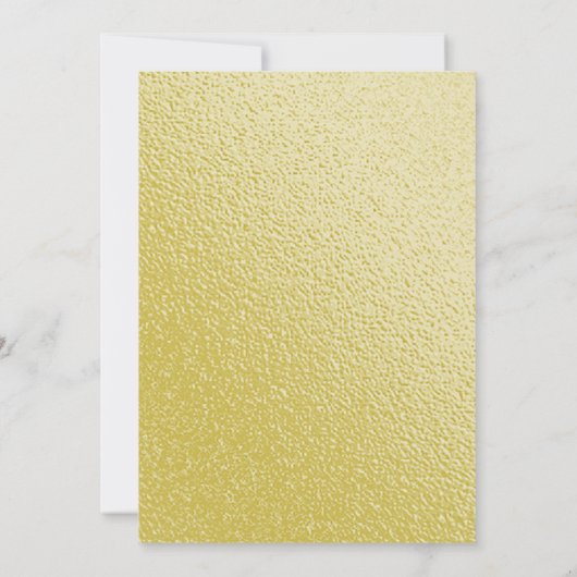 シンプルピーチと金ゴールドブラシストロ結婚ークのインビタット 招待状 (裏面)