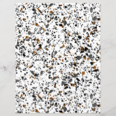 シンプルファンキーテラゾアートスクラップブック紙 (正面)