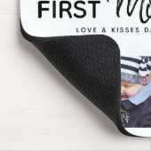 シンプルファースト母の日の写真コラージュ記念 マウスパッド (コーナー)