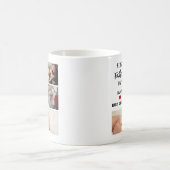 シンプルファースト父の日カスタム3 Photo コーヒーマグカップ (中央)